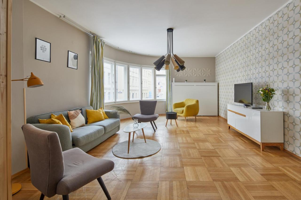 Prague Days - Modern Apt W Retro Elements - New Town Eksteriør billede